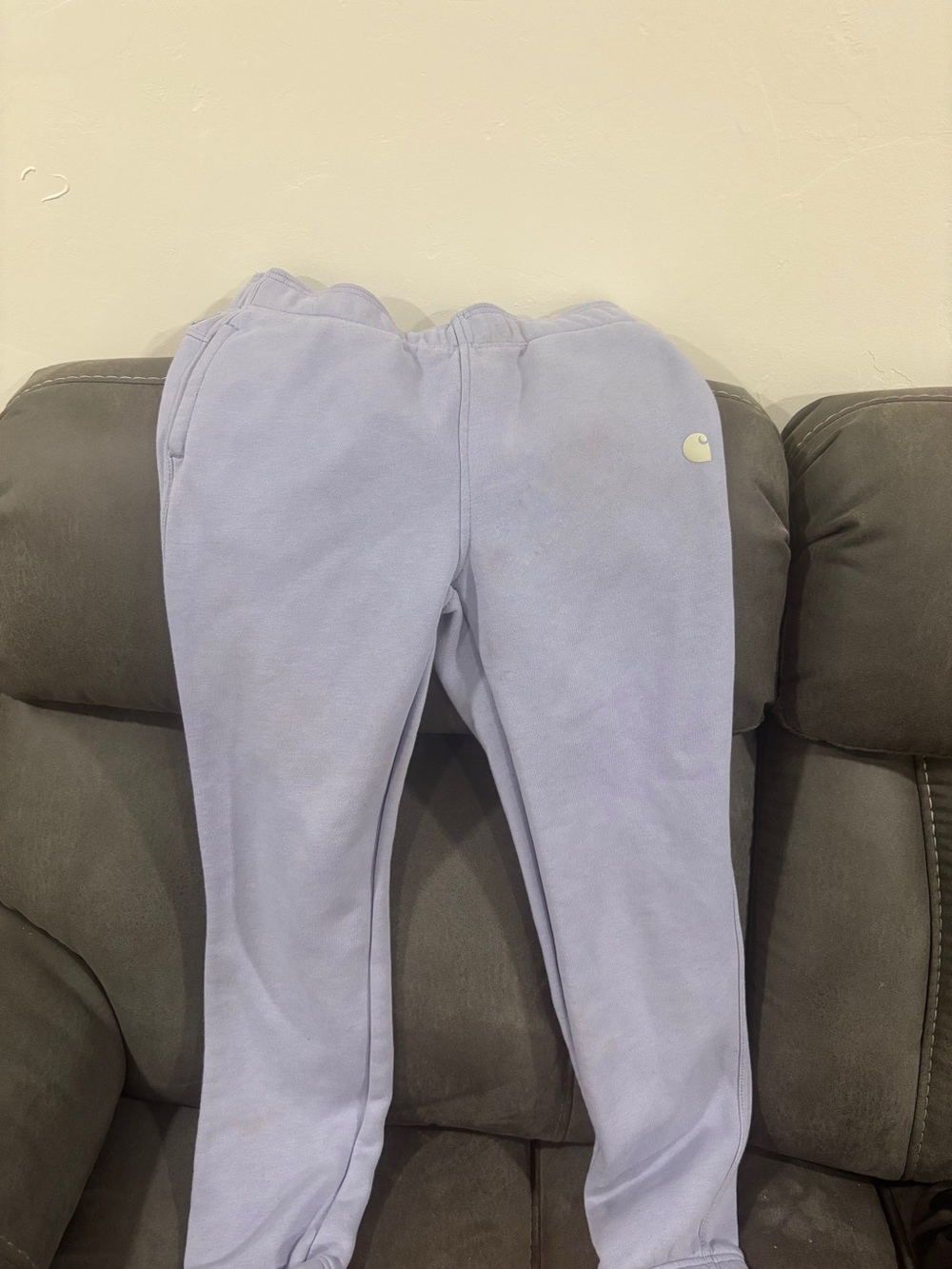 Carhartt Lavender Fleece Jogger Sweatpants - Girls